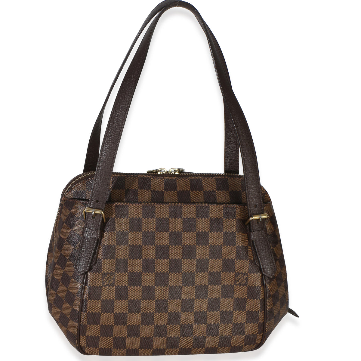 Louis Vuitton Damier Ebene Canvas Belem MM Handbag 4