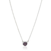 Tiffany & Co. Sterling Silver Chalcedony Elsa Peretti Color By The Yard Pendant fv