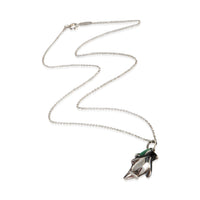 Tiffany & Co. Sterling Silver  Enamel Penguin Pendant 3