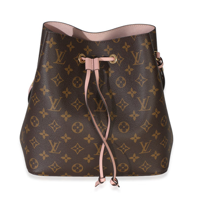 Louis Vuitton Rose Poudre Damier Ebene Canvas Neonoe MM Handbag id