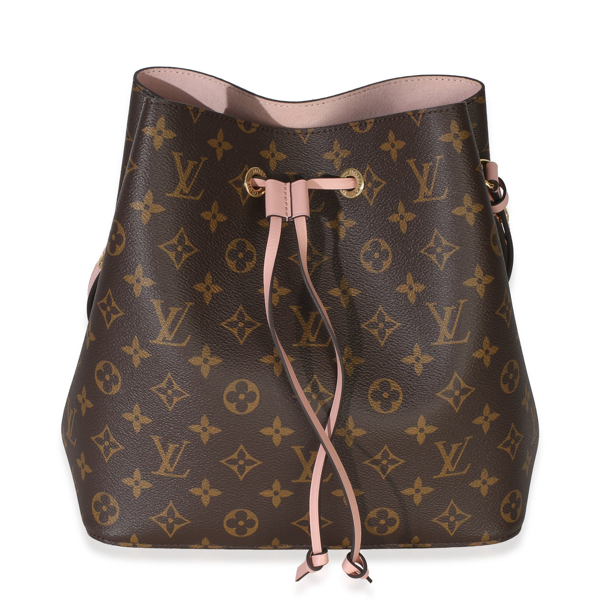 Louis Vuitton Rose Poudre Damier Ebene Canvas Neonoe MM Handbag id