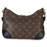 Louis Vuitton Black Monogram Canvas Boulogne NM Handbag 4