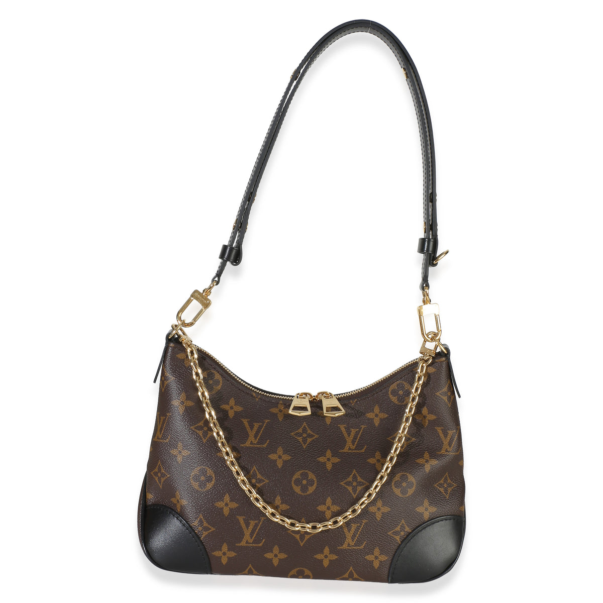 Louis Vuitton Black Monogram Canvas Boulogne NM Handbag 8