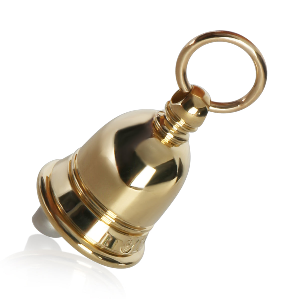 Tiffany & Co. Yellow Gold Diamond Bell Charm 4
