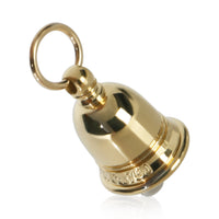 Tiffany & Co. Yellow Gold Diamond Bell Charm 2