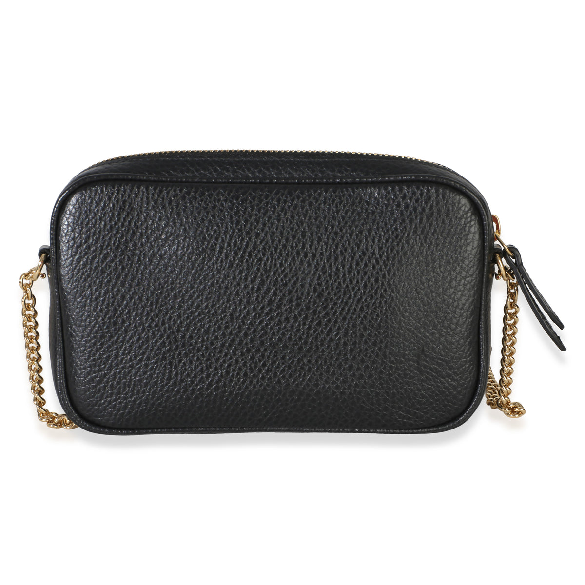 Gucci Black Dollar Calfskin Super Mini GG Marmont Chain Shoulder Bag Handbag 4
