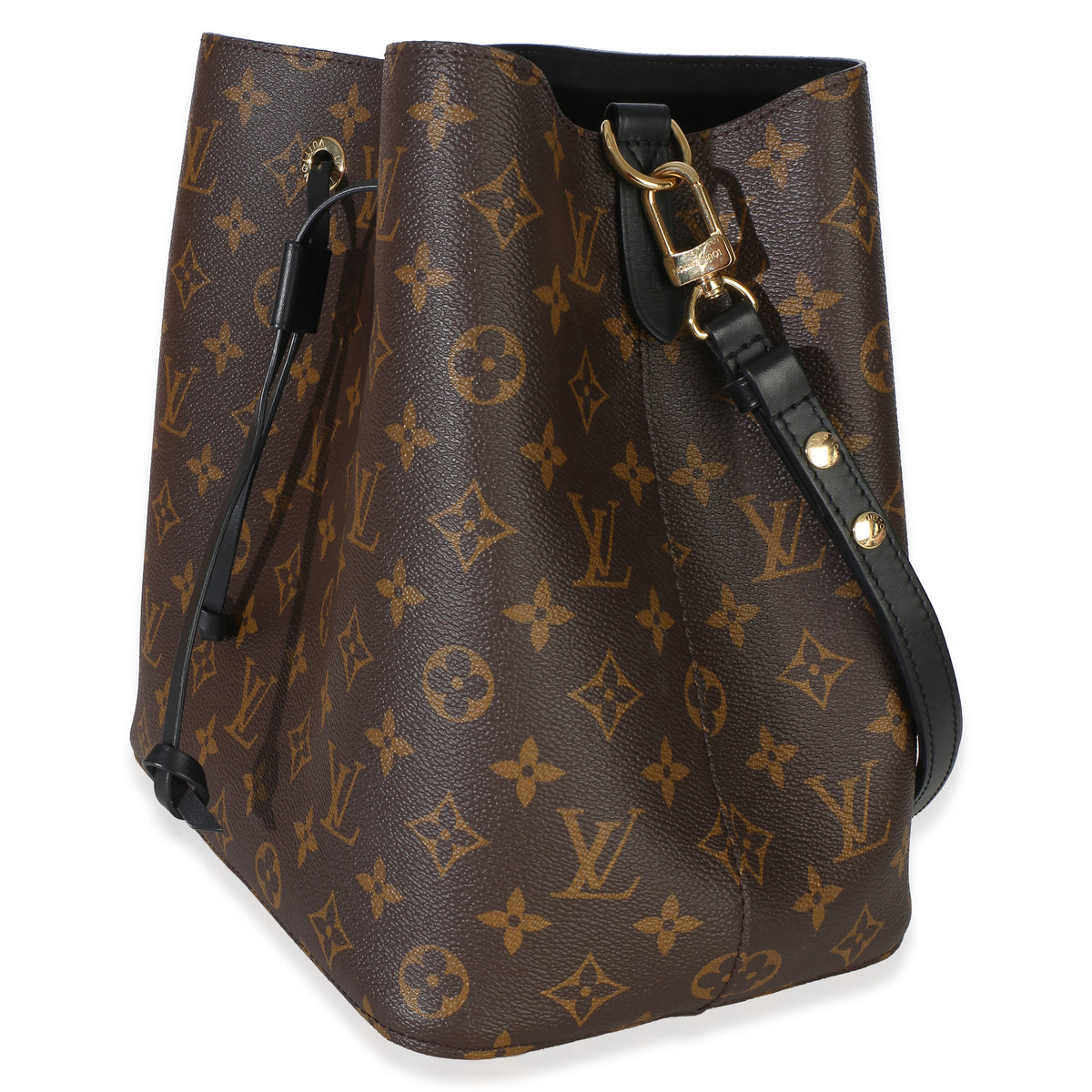 Louis Vuitton Black Monogram Canvas Neonoe MM Handbag 2