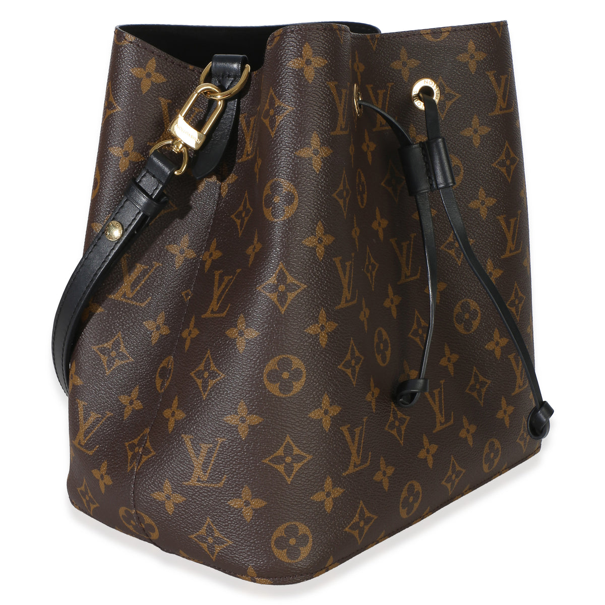 Louis Vuitton Black Monogram Canvas Neonoe MM Handbag 3