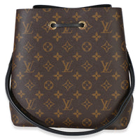 Louis Vuitton Black Monogram Canvas Neonoe MM Handbag 4