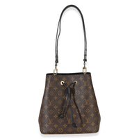 Louis Vuitton Black Monogram Canvas Neonoe MM Handbag 8
