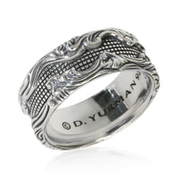 David Yurman Sterling Silver  Waves Band 4