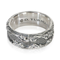 David Yurman Sterling Silver  Waves Band fv