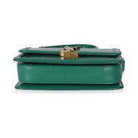 Saint Laurent Green Smooth Calfskin Monogram Small Solferino Satchel Handbag 5