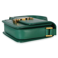 Saint Laurent Green Smooth Calfskin Monogram Small Solferino Satchel Handbag 6