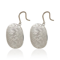 Tiffany & Co. Sterling Silver  Notes Earrings 2
