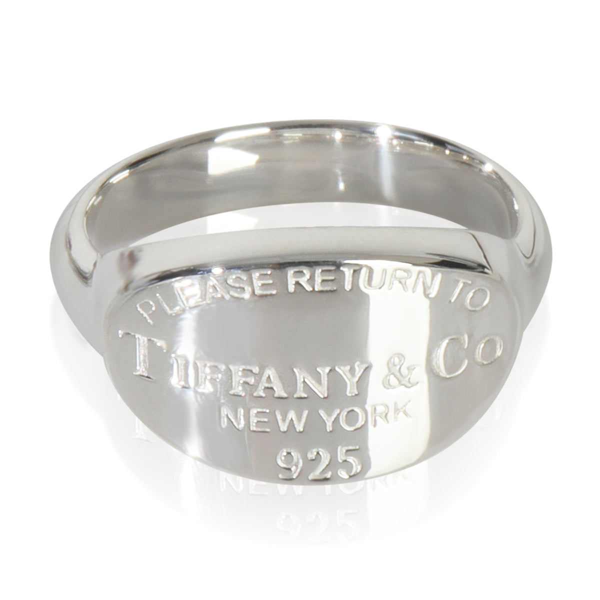 Tiffany & Co. Sterling Silver  Return To Tiffany Ring