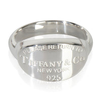 Tiffany & Co. Sterling Silver  Return To Tiffany Ring