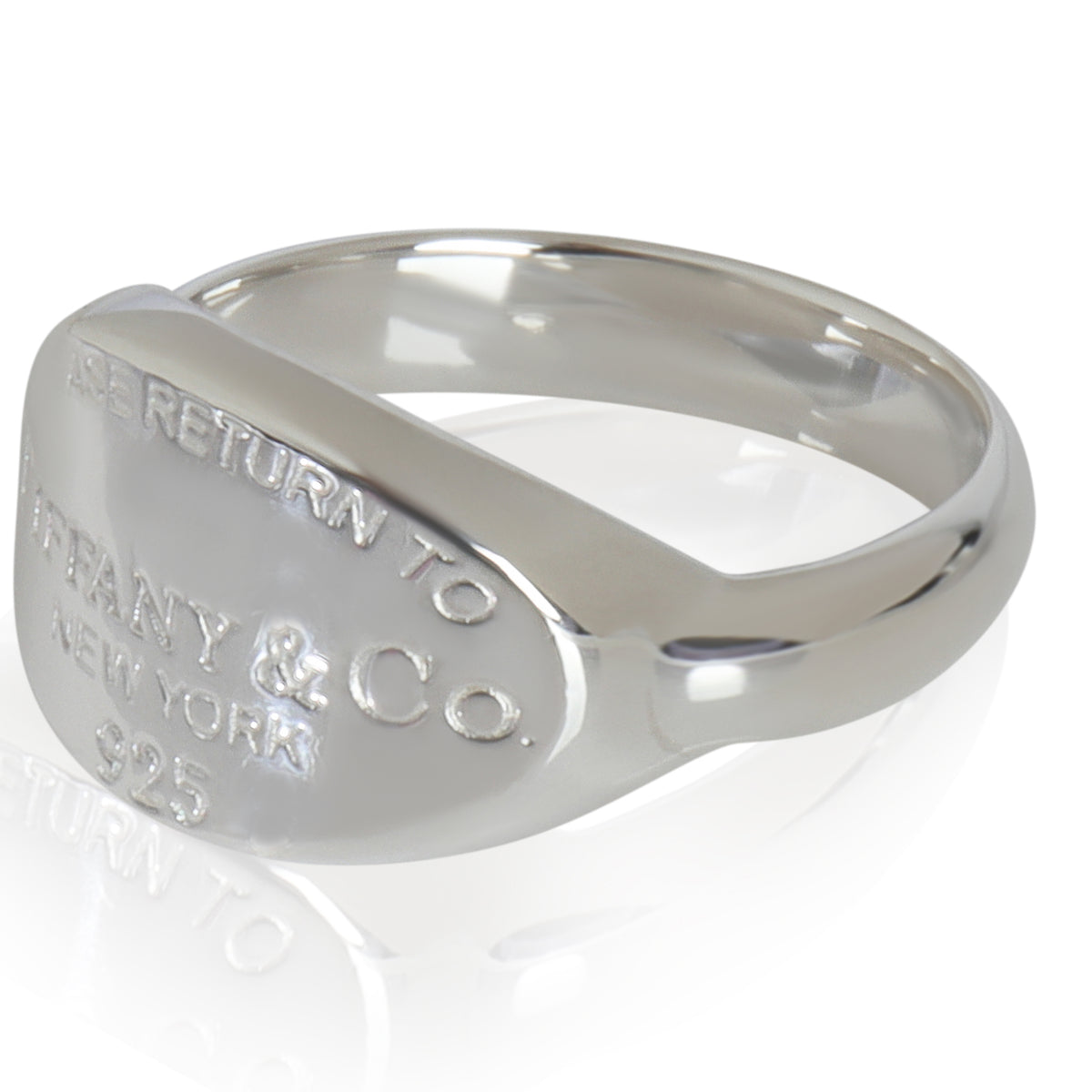 Tiffany & Co. Sterling Silver  Return To Tiffany Ring