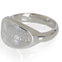 Tiffany & Co. Sterling Silver  Return To Tiffany Ring