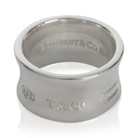 Tiffany & Co. Sterling Silver  Wide 1837 Ring 2