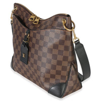 Louis Vuitton Black Damier Ebene Canvas Odeon MM Handbag 2