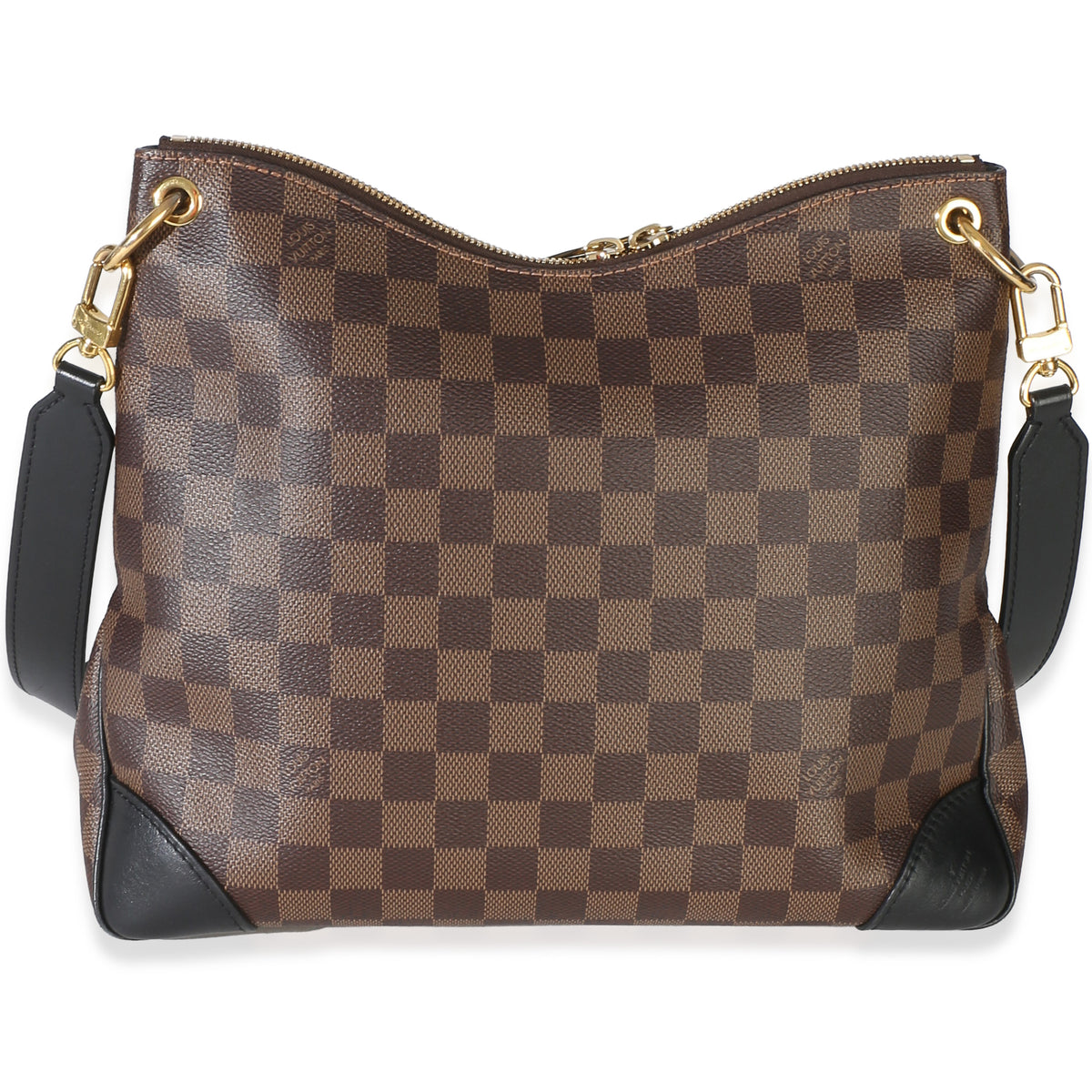 Louis Vuitton Black Damier Ebene Canvas Odeon MM Handbag 4