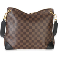 Louis Vuitton Black Damier Ebene Canvas Odeon MM Handbag 4