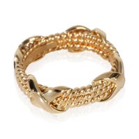 Tiffany & Co. Yellow Gold  Schlumberger X Ring 3