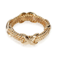 Tiffany & Co. Yellow Gold  Schlumberger X Ring fv