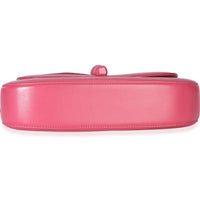 Gucci Pink Calfskin Medium Bamboo Diva Bag Handbag 5