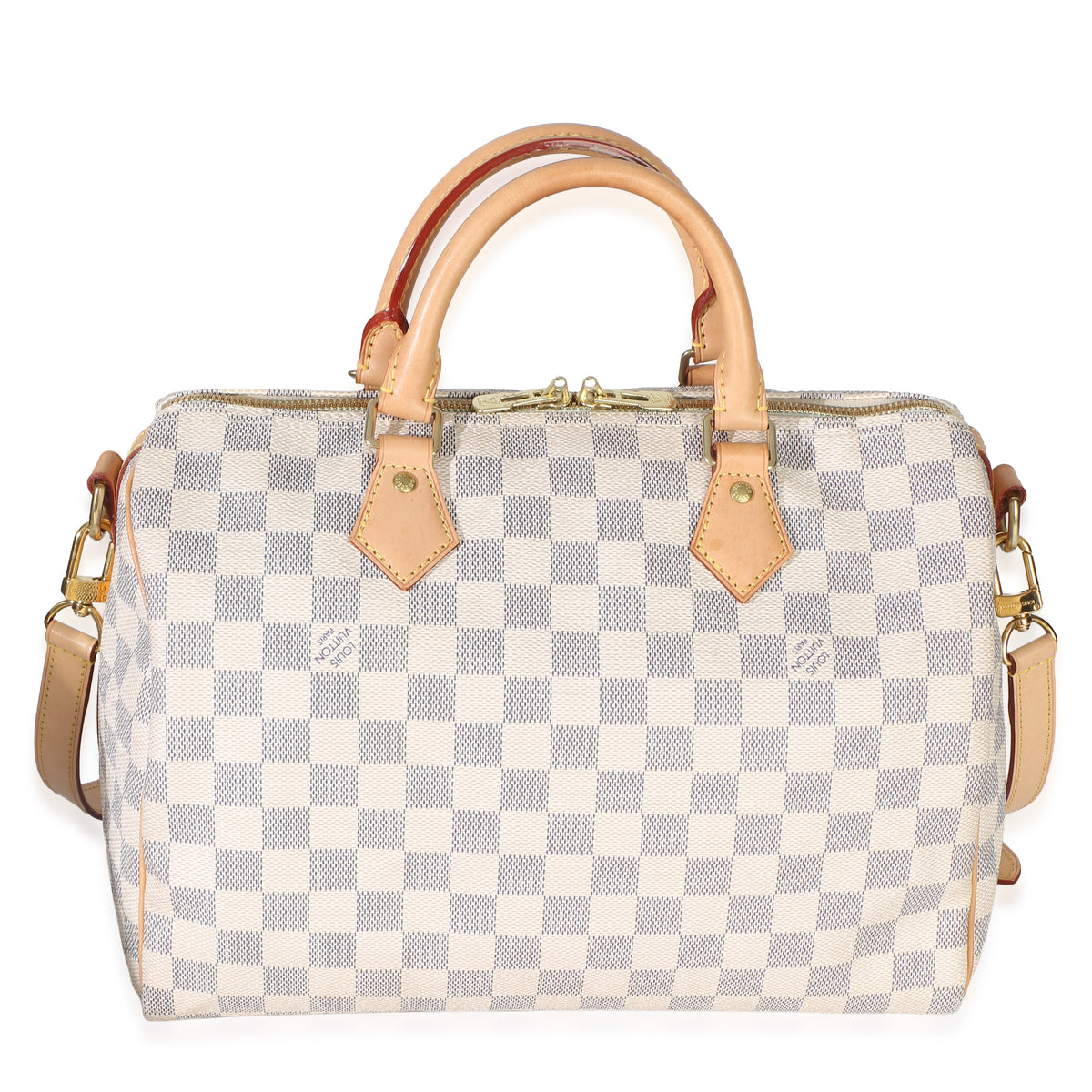 Louis Vuitton Damier Azur Canvas Speedy Bandouliere 30 Handbag id