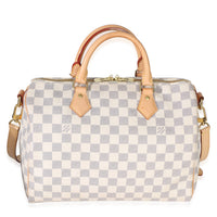 Louis Vuitton Damier Azur Canvas Speedy Bandouliere 30 Handbag id