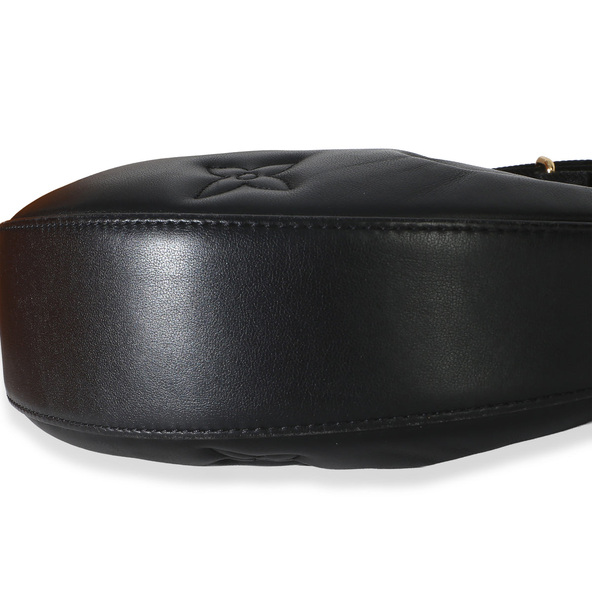 Louis Vuitton Black Calfskin Bubblegram Over The Moon Handbag 6