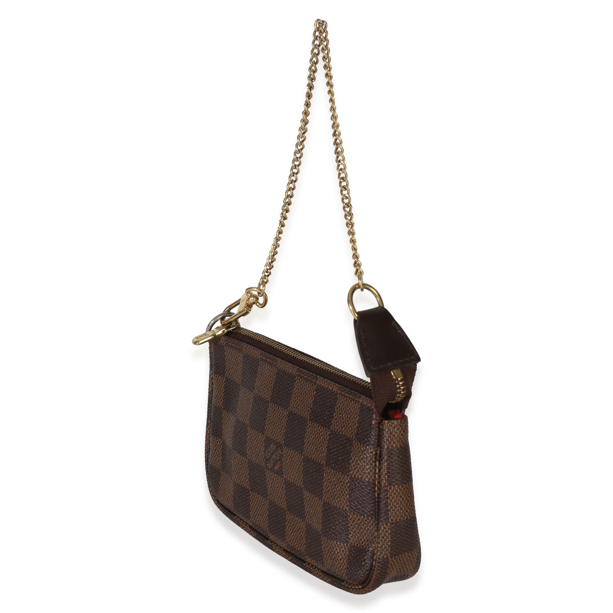 Louis Vuitton Damier Ebene Canvas Mini Pochette Accessoires Handbag 2