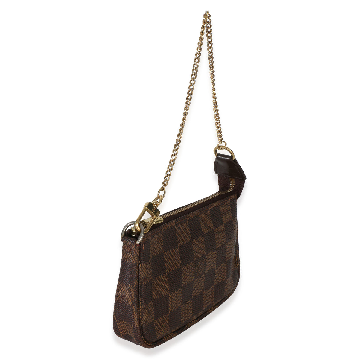 Louis Vuitton Damier Ebene Canvas Mini Pochette Accessoires Handbag 3