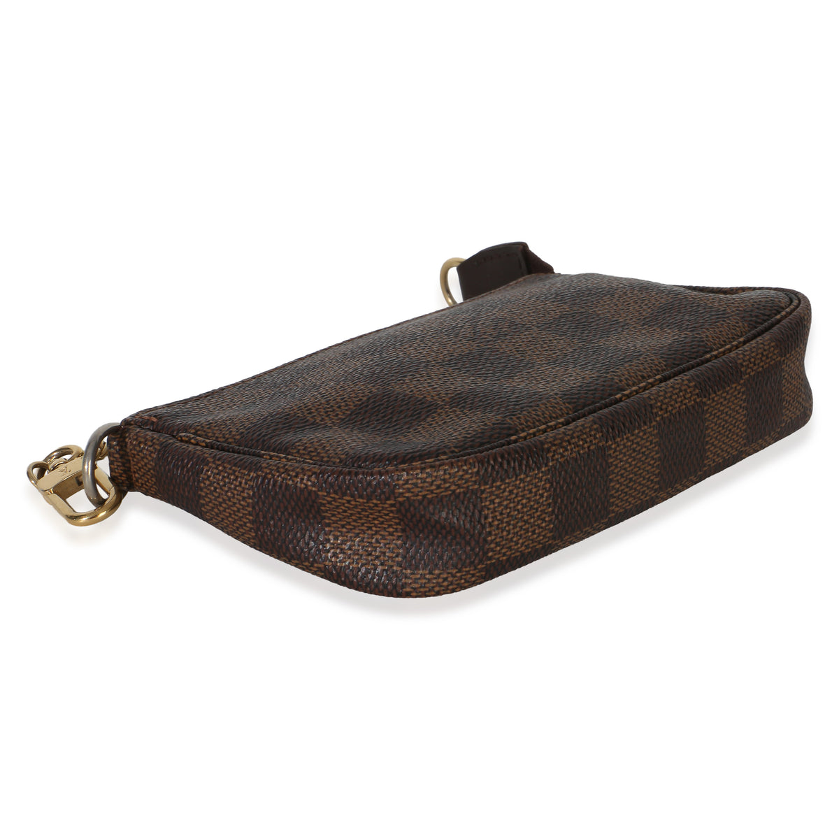 Louis Vuitton Damier Ebene Canvas Mini Pochette Accessoires Handbag 7