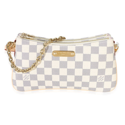 Louis Vuitton Damier Azur Liv Pochette Handbag id