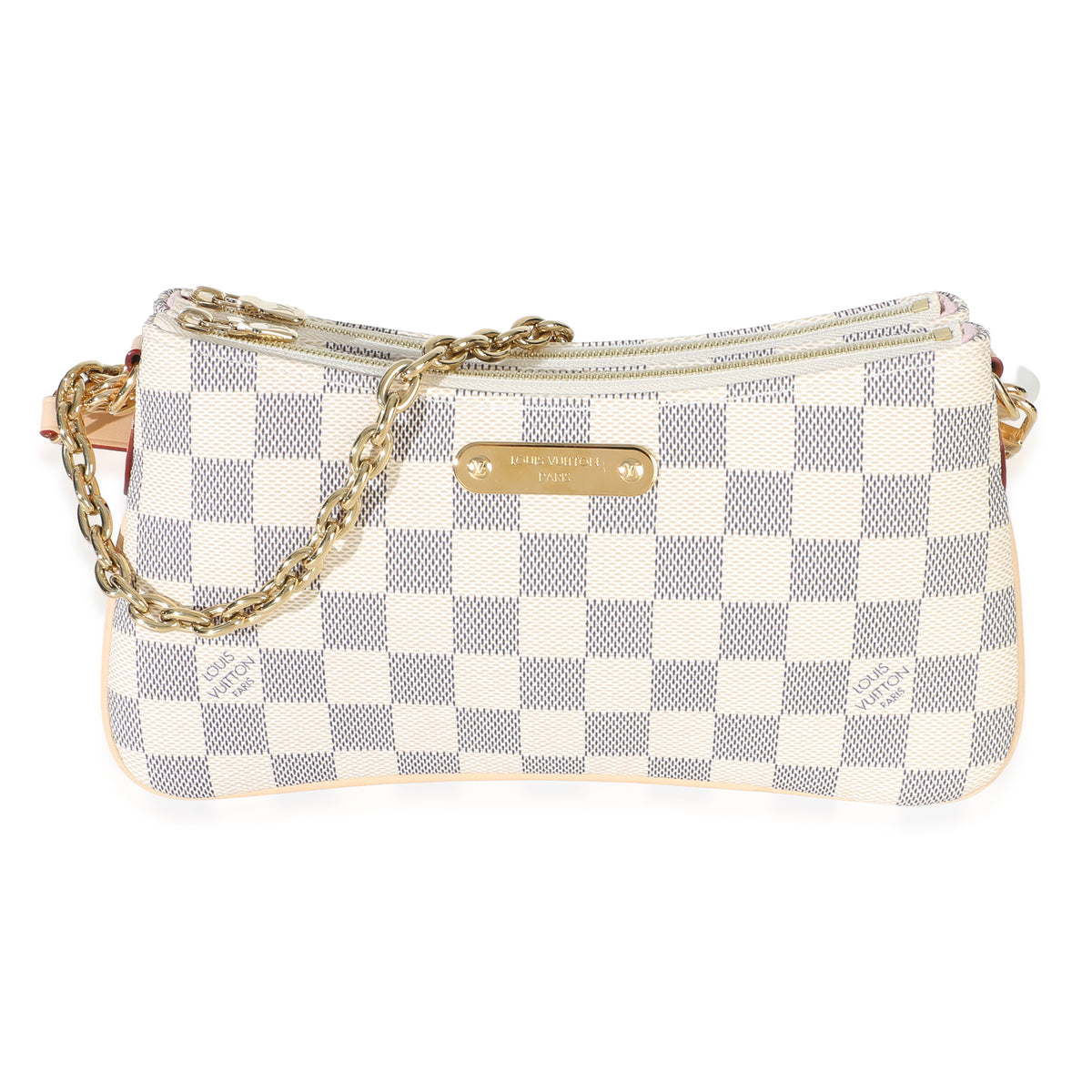 Louis Vuitton Damier Azur Liv Pochette Handbag id