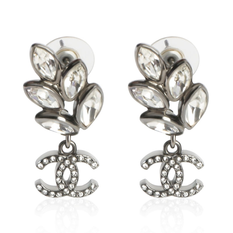 Chanel 2022 Strass CC Drop Earrings id