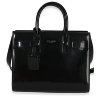 Saint Laurent Black Patent Nano Sac Du Jour Handbag id