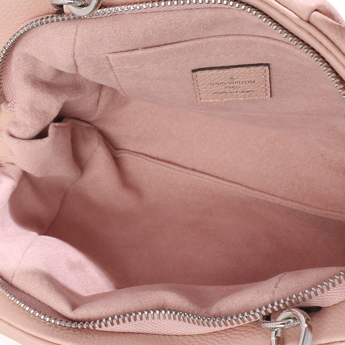 Louis Vuitton Pink Monogram Mahina Scala Mini Pouch Handbag 9