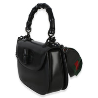 Gucci Black Monochrome Boarded Dyana Lux Medium Bamboo 1947 Top Handle Bag Handbag 2