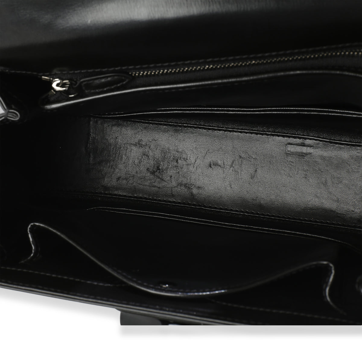 Gucci Black Monochrome Boarded Dyana Lux Medium Bamboo 1947 Top Handle Bag Handbag 8