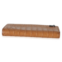 Louis Vuitton Tan Alligator Monogram Brazza Wallet Wallet 4