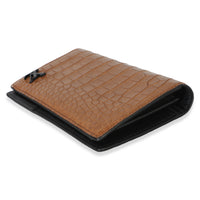 Louis Vuitton Tan Alligator Monogram Brazza Wallet Wallet 6