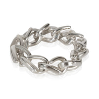 Tiffany & Co. Sterling Silver  Forged Link Ring fv