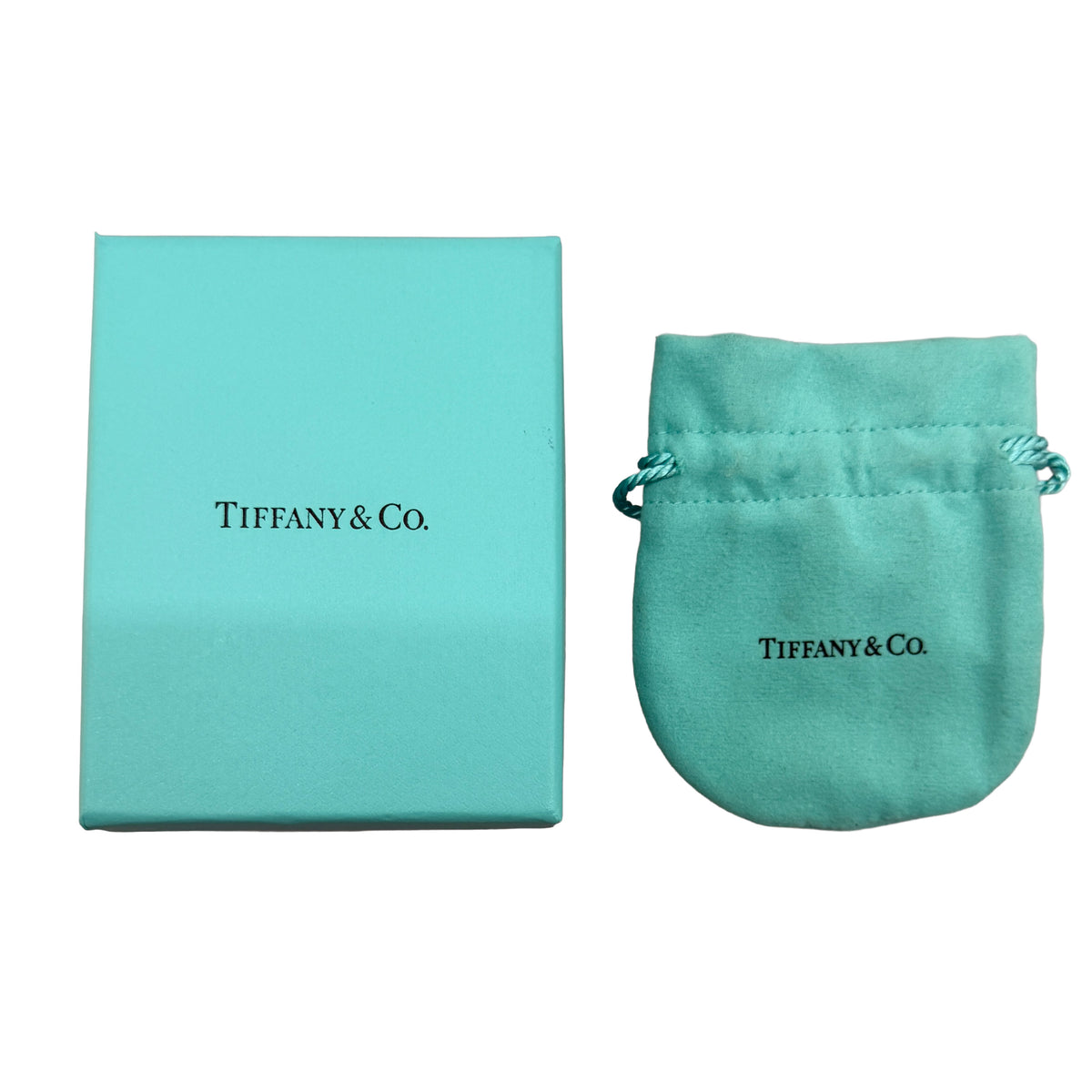 Tiffany & Co. Sterling Silver  Forged Link Ring box
