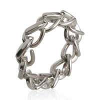 Tiffany & Co. Sterling Silver  Forged Link Ring 3