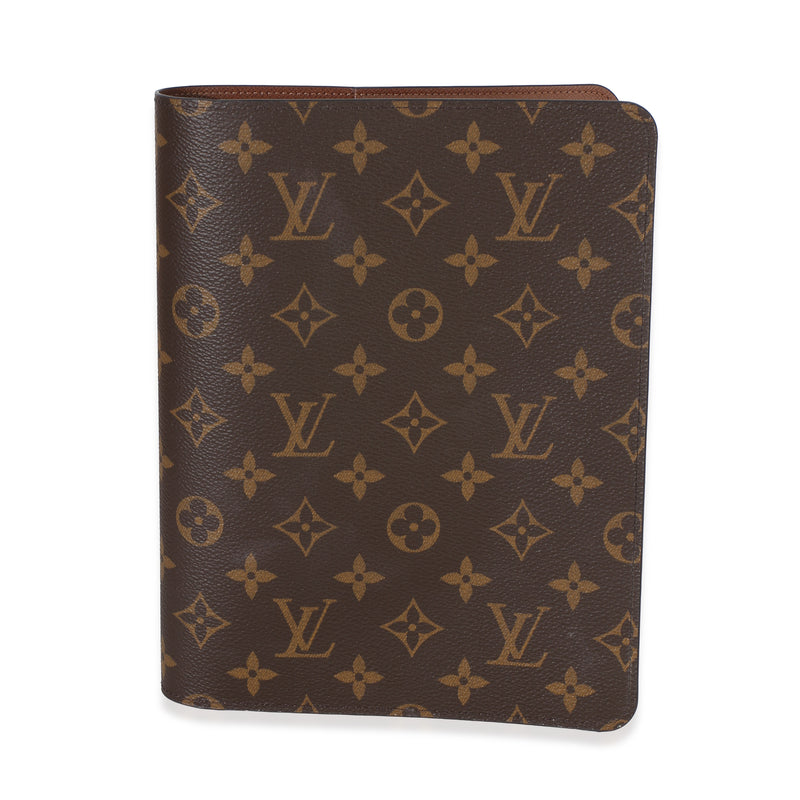 Louis Vuitton Monogram Canvas Desk Agenda Cover id