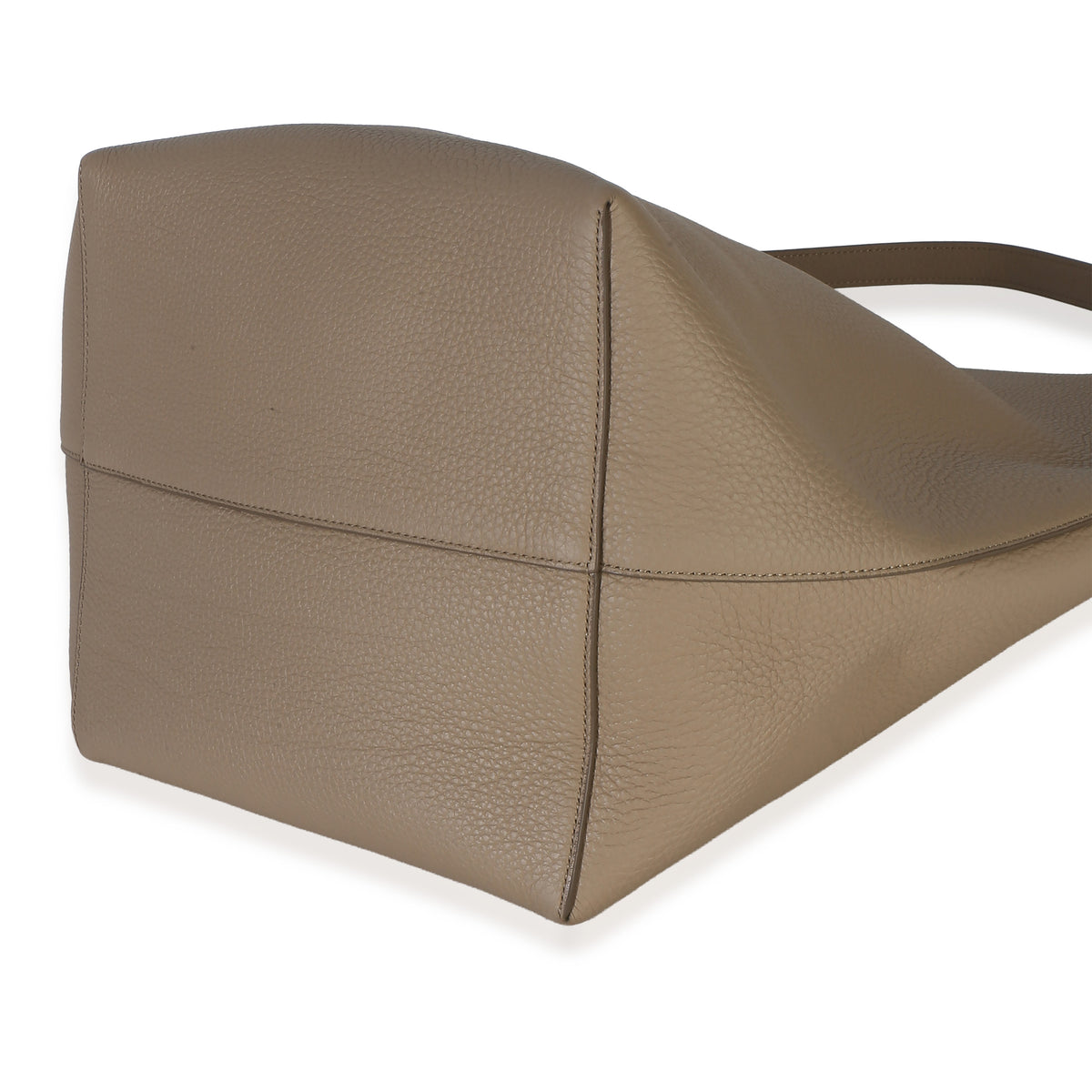 The Row Dark Taupe Grained Calfskin Large N/S Park Tote Handbag 6